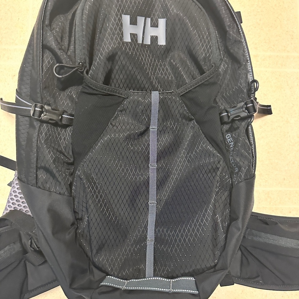Helly Hansen Black Genorator Backpack 20L
